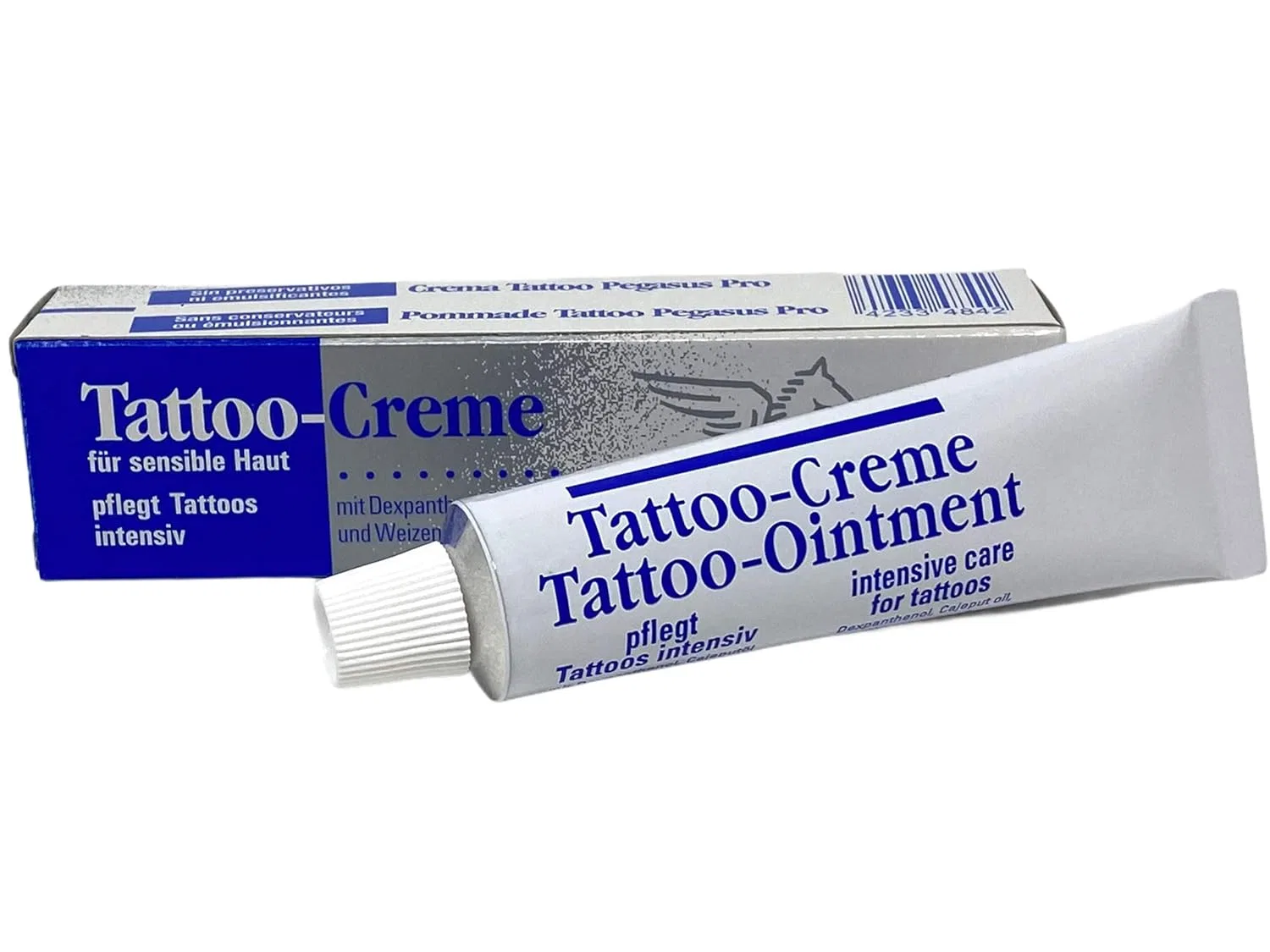 Крем для тату Pegasus Pro Care Cream с маслом каяпута Tattoo [Inkgrafix] Piercing