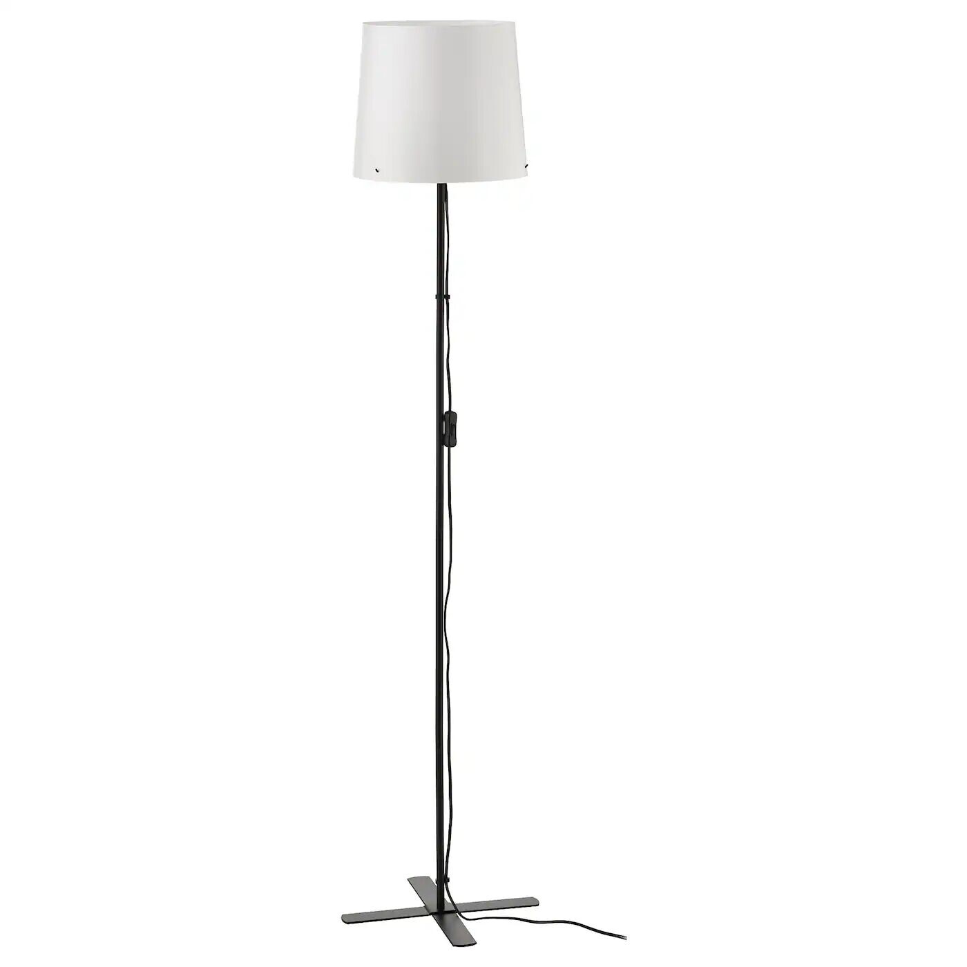 

Торшер, черный/белый, 150 см, BARLAST IKEA