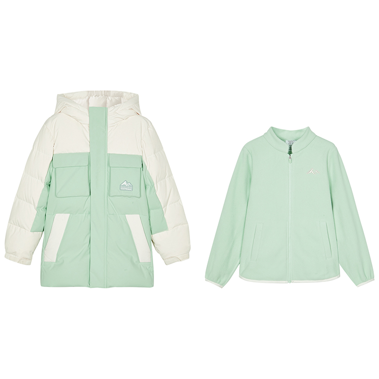 

Skechers Куртка пуховая Sports Life Collection slight green для подростков