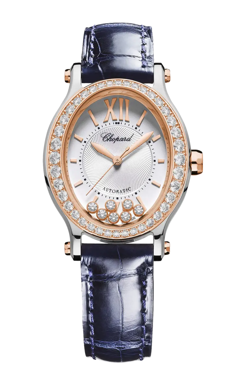 

Happy sport 29 x 31 мм, автоматические, этическое розовое золото, lucent steel, бриллианты - 278602-6003 CHOPARD