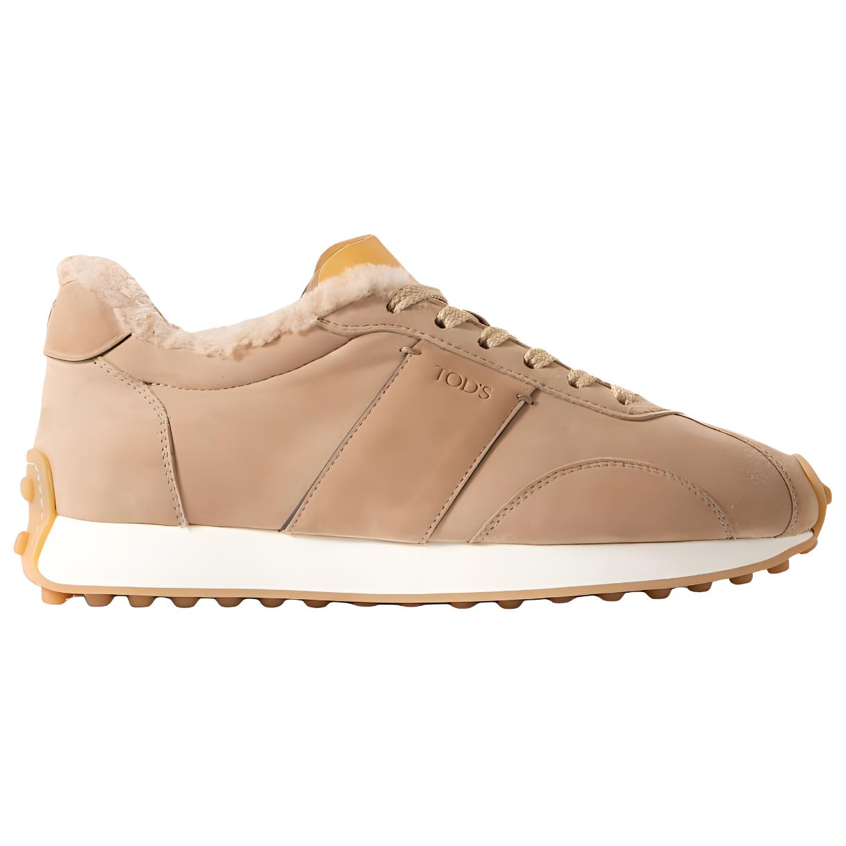 TOD'S Кроссовки Sportivo Active Suede Low top Casual женские бежевые — фото 3