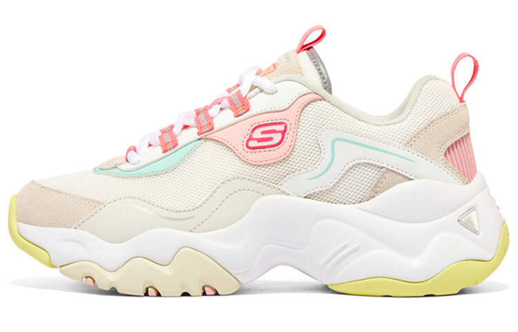 

Кроссовки женские D"LITES 3.0 Chunky с низким верхом, белые/желтые/розовые Skechers, Желтый, Кроссовки женские D"LITES 3.0 Chunky с низким верхом, белые/желтые/розовые Skechers