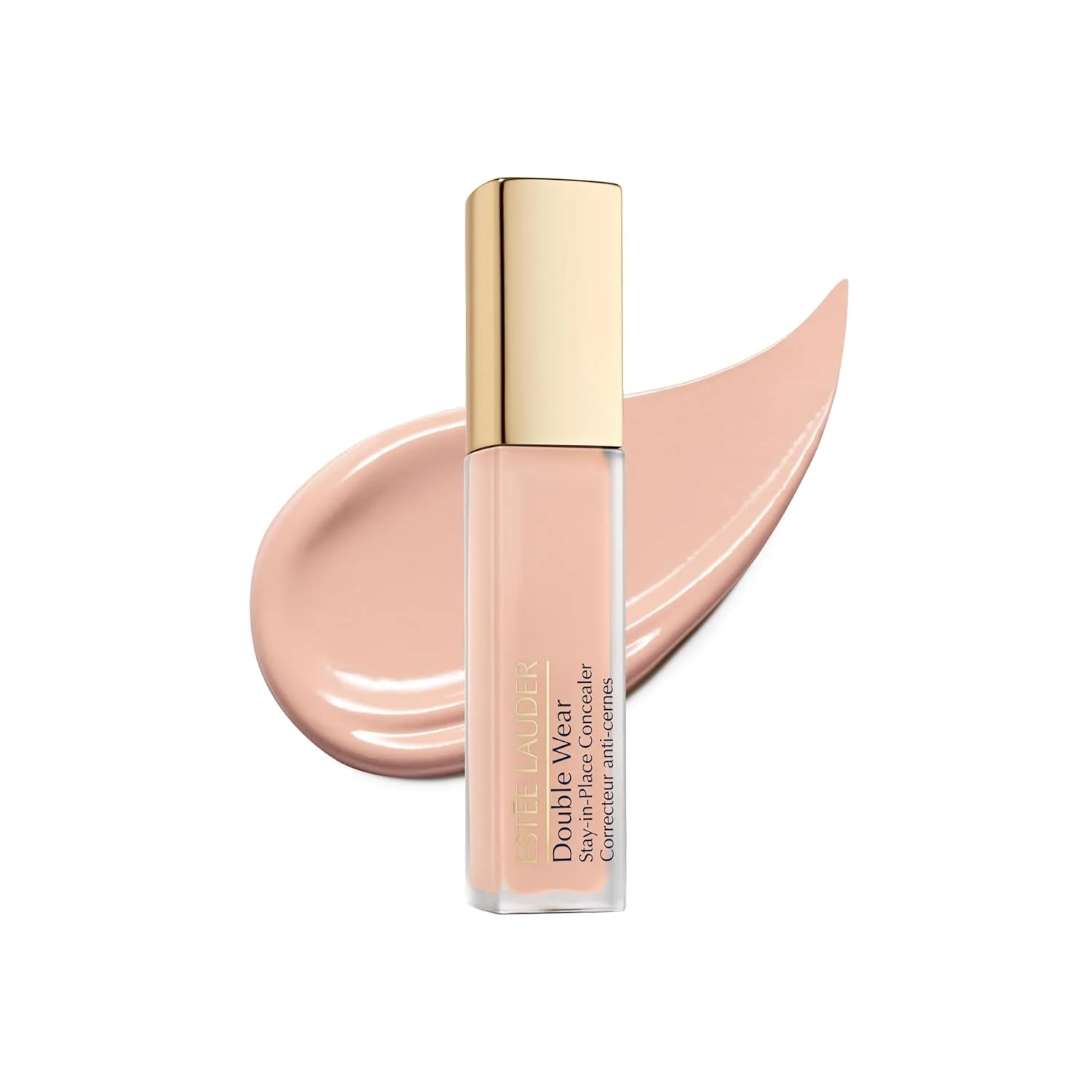 Консилер Estée Lauder Double Wear Stay-in-Place Flawless 24-Hour | Стойкий | Мягкое матовое покрытие, от среднего до плотного | Увлажняющий, 0,4 жидких унции, 2.5C - Light medium with cool peachy undertones