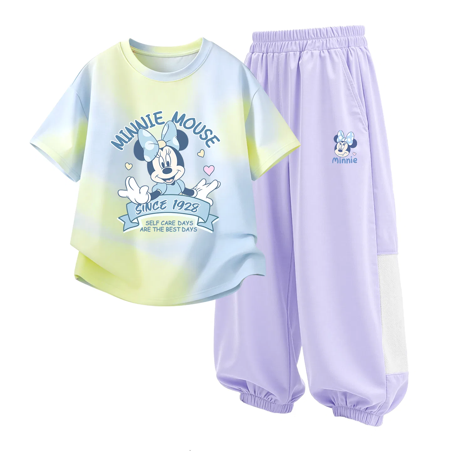 Детский спортивный костюм Casual Sportswear 2 Piece Set Disney, Di Puqiang K Twilight Blue+Di Puqiang K Misty Gray — фото 4