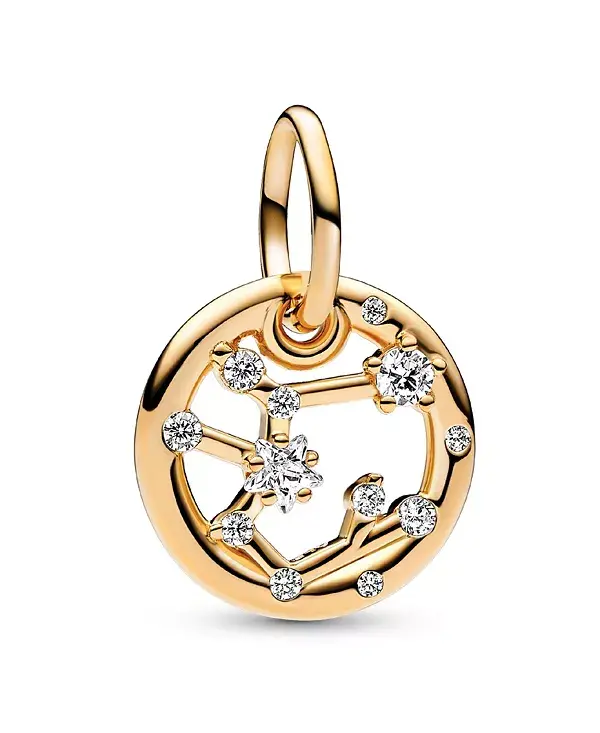

Подвеска-Шарм в виде знака зодиака, покрытая золотом 14 карат Pandora, sagittarius