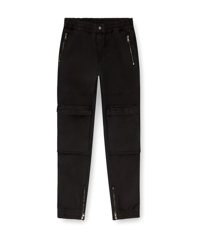 Разноцветные брюки Diesel, черный