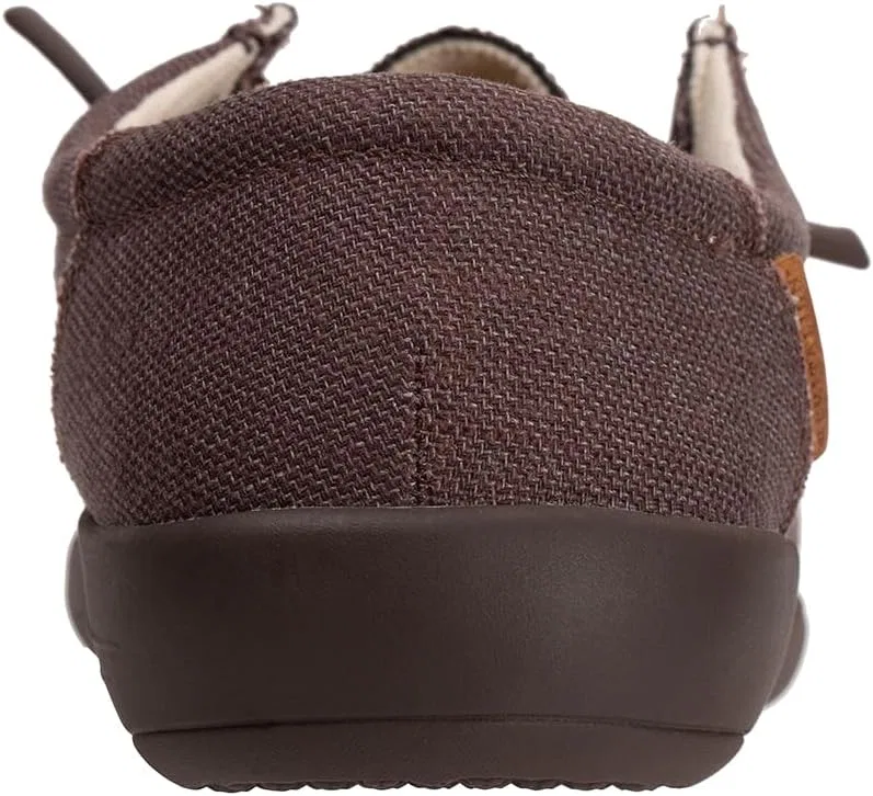 Мужские джинсовые туфли Spenco Carefree College Shoes (лоферы), Java — фото 3