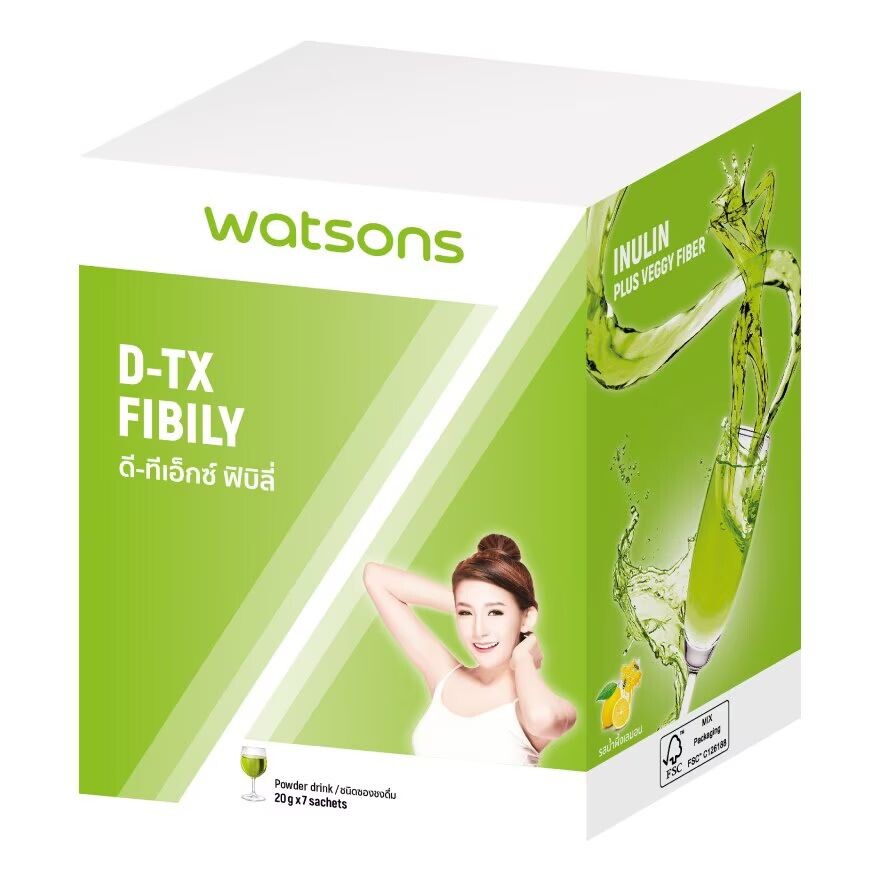 

Watsons D-Tx Fibiliy (Добавка ) 7 пакетиков, Green Powder
