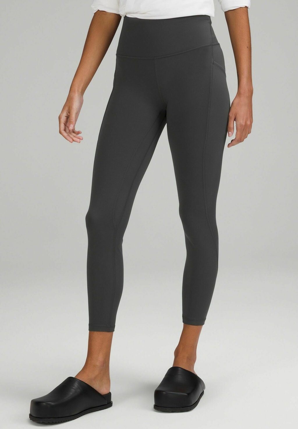 

Тайтсы Align High-Rise С Карманами 64См lululemon, цвет graphite grey
