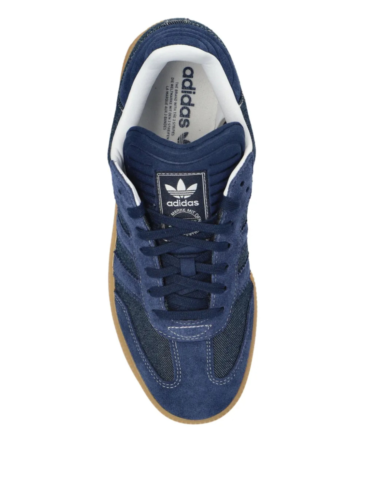Кроссовки Adidas Samba XLG, синий — фото 4