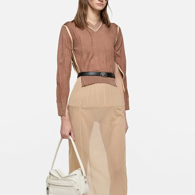Свитер женский Acne Studios Washed Pink — фото 4