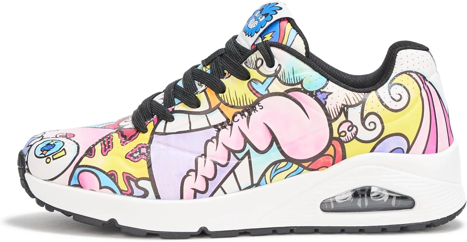 Мужские кроссовки Skechers UNO-Color Doodle, белый — фото 2