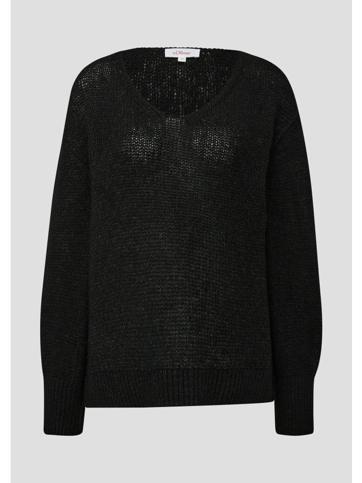 

s.Oliver Вязаный свитер цвета 99W0_черный