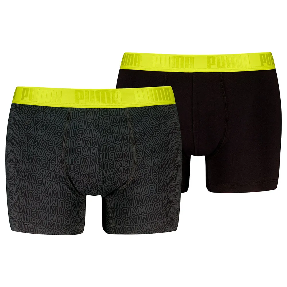 

Боксеры 2 шт Puma Printeds boxers 2 units, черный