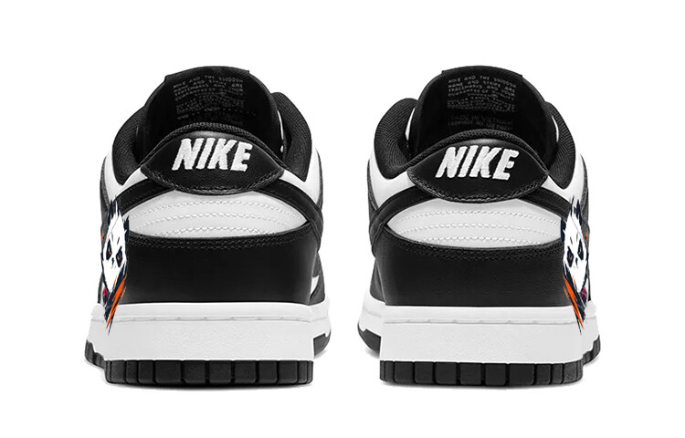 

Кроссовки Nike Dunk Skateboarding Shoes Unisex Low-top White/black, черный