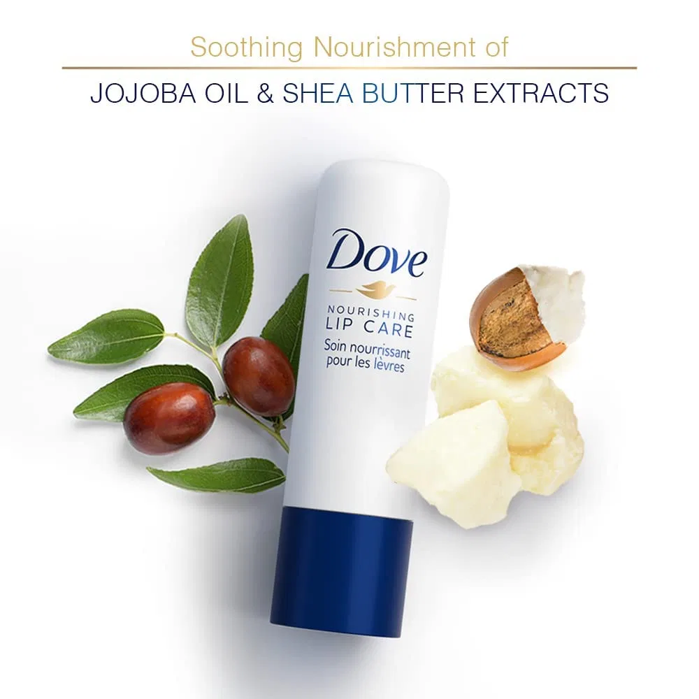 Бальзам для губ «Nourishing Lipcare Essential Intensive» от Dove, 6 шт. Dove — фото 3