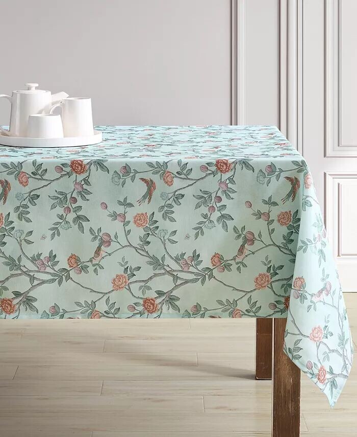 

Скатерть с рисунком, легкая в уходе, 60 x 102 дюйма Laura Ashley, мультиколор