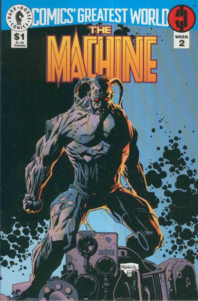

The Machine: Week 2 (Comics' Greatest World) (August, 1993) (Dark Horse Comics)