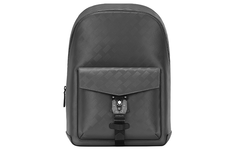 

Рюкзак из коровьей кожи regular unisex элегантный gray MONTBLANC