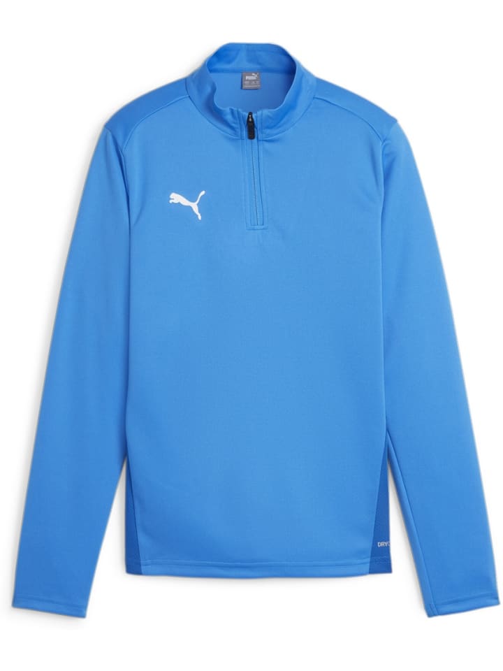 

Футболка TeamGoal Training 1/4 Zip Top Jr синего цвета Puma, Синий, Футболка TeamGoal Training 1/4 Zip Top Jr синего цвета Puma