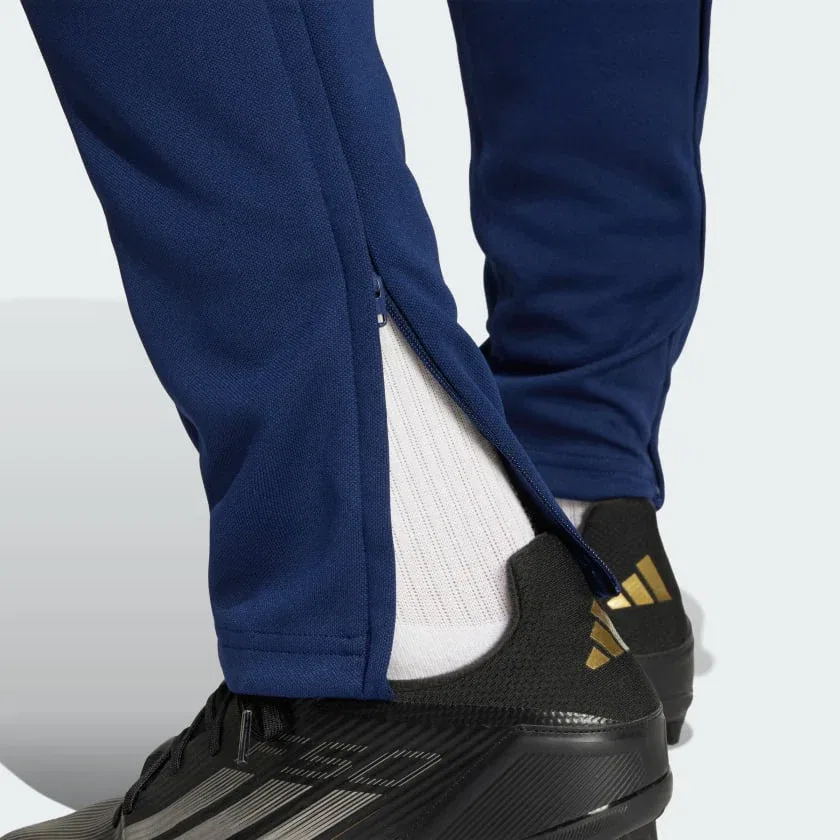 Штаны повседневные спортивные Adidas синие — фото 4