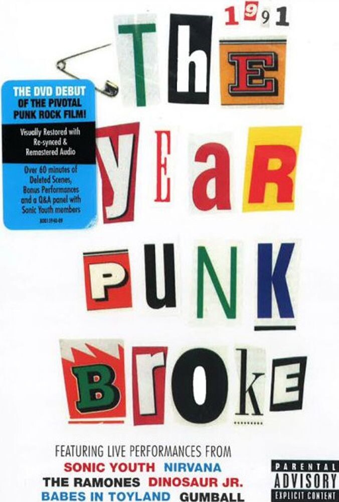 

Диск DVD 1991: The Year Punk Broke (Sonic Youth / Nirvana)