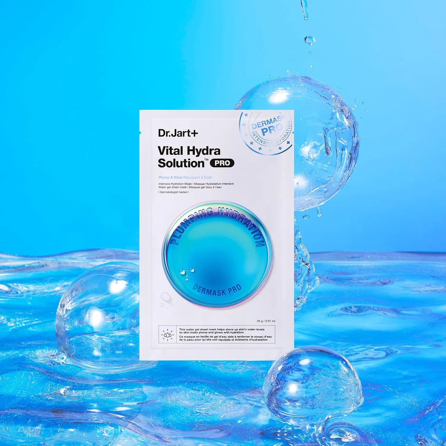 Маска для лица Dr. Jart+ — Dermask Vital Hydra Solution увлажняющая — фото 2