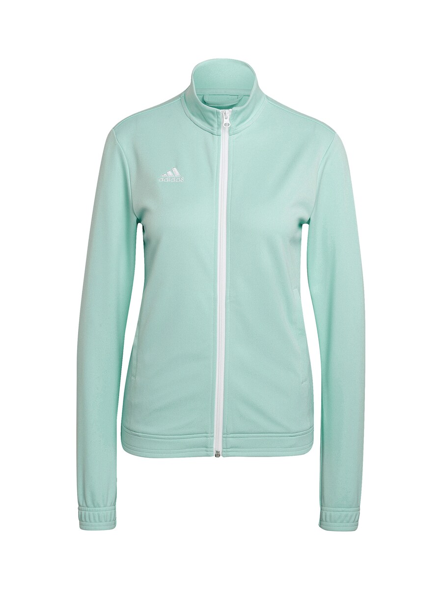 

Спортивная толстовка с капюшоном на молнии ADIDAS PERFORMANCE Entrada 22, пастельный синий