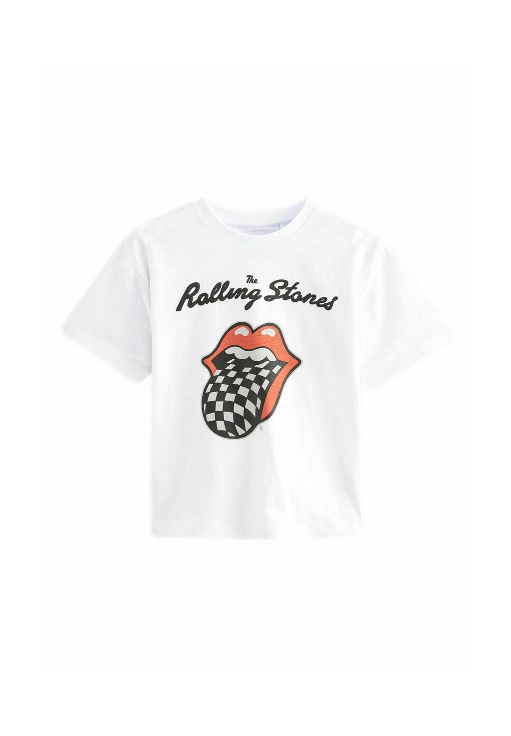

Футболка с принтом LICENSED ROLLING STONES, REGULAR FIT Next, белый