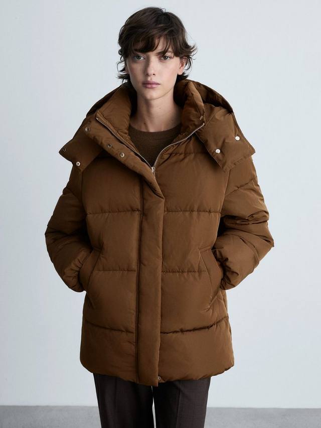

Пуховик bambi Mango, цвет Medium Brown