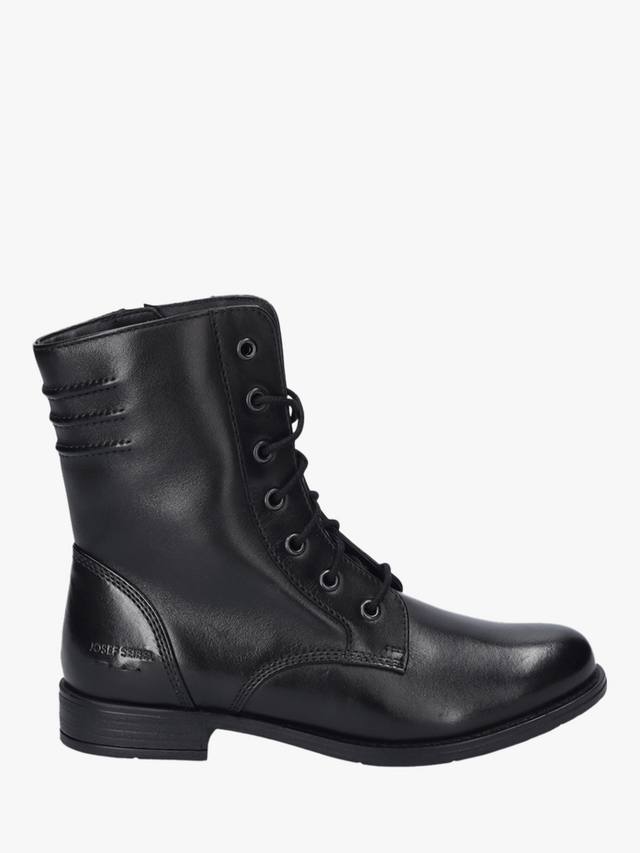 Кожаные ботинки Simona 01 до щиколотки Josef Seibel, Black