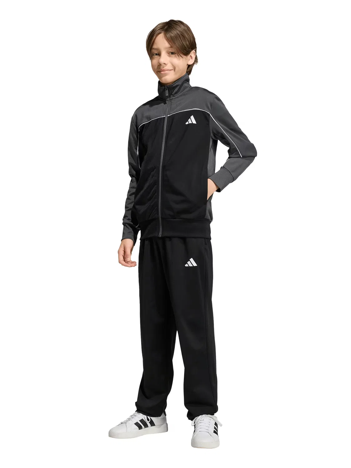 Спортивный костюм Adidas Sportswear черного цвета — фото 2