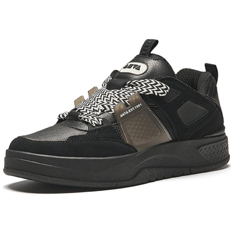 Кроссовки ANTA Aoyou PRO Skateboarding Shoes Men Low-top Black, черный — фото 2