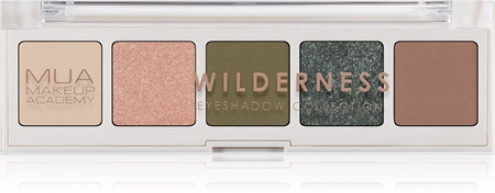 

Палитра теней для век MUA Makeup Academy Professional 5 Shade Palette, Wilderness 3,8 g