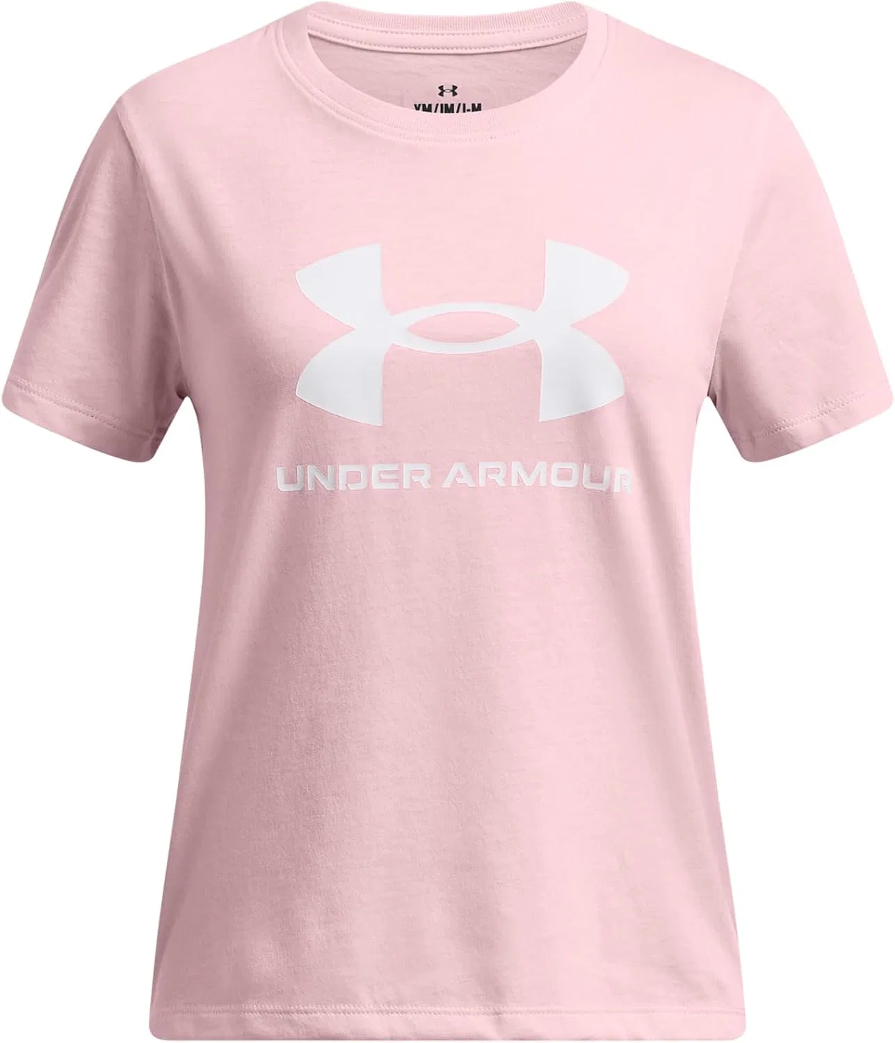 Футболка детская Under Armour, цвет (647) Prime Pink / White / White