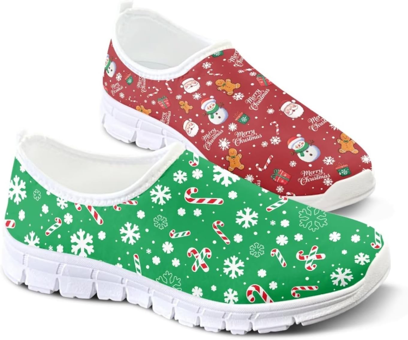 

Легкие женские кроссовки без застежек для ходьбы, унисекс, модные повседневные кеды Fonplted, Snowflake