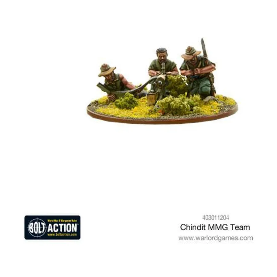 

Команда Чиндит Викерс ММГ, Bolt Action - British Chindits (28mm)