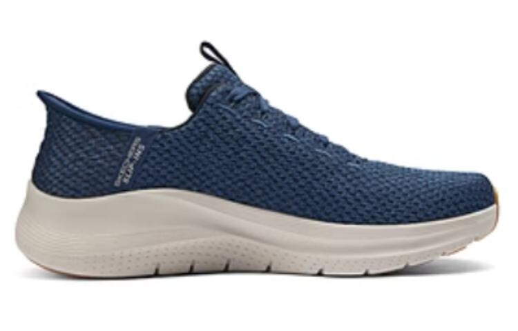 Кроссовки мужские низкие синие Skechers — фото 2