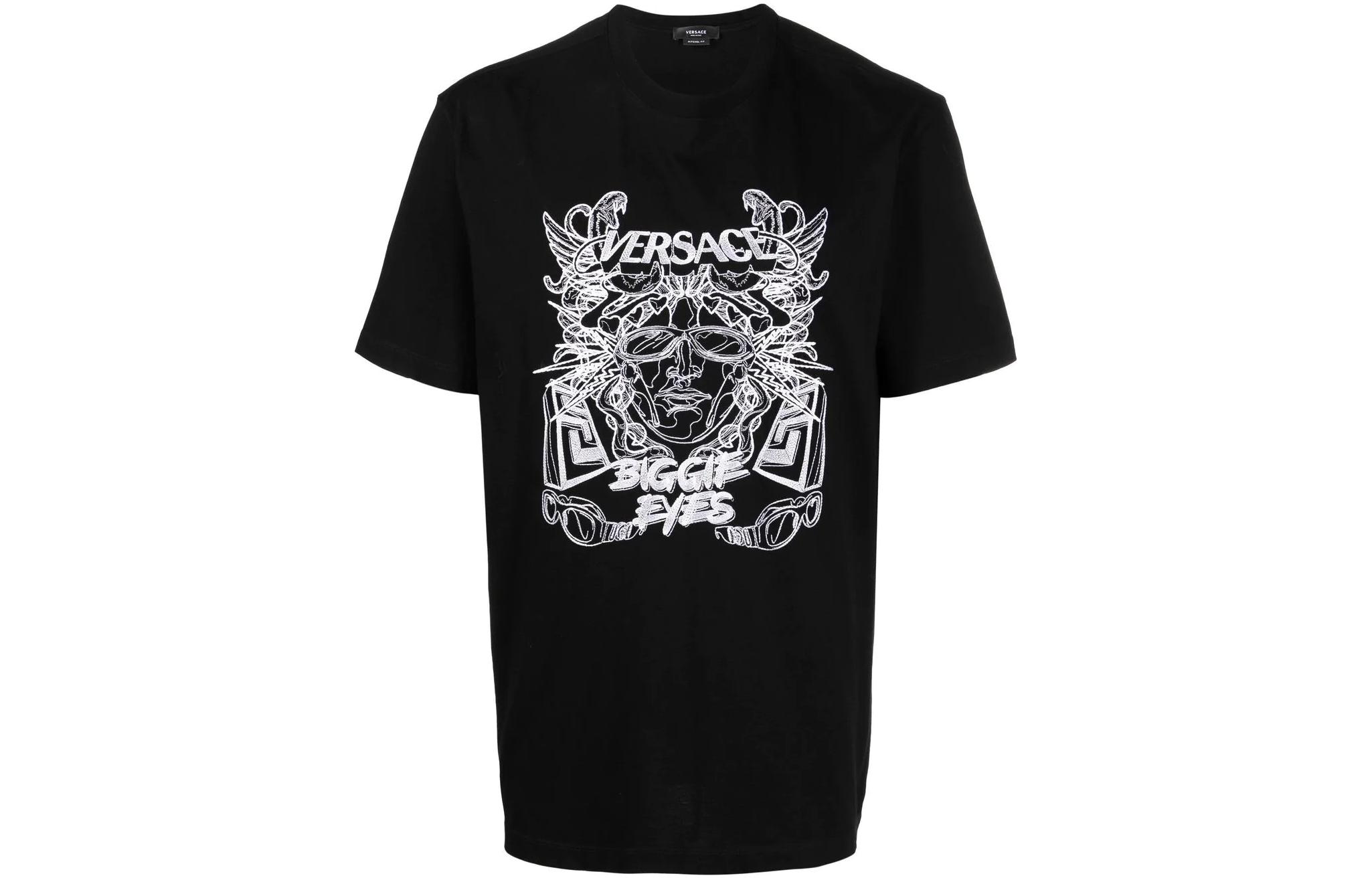 

Футболка мужская черная VERSACE