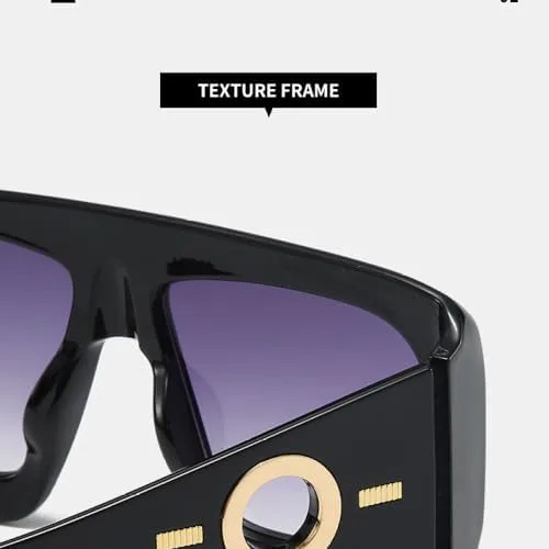 

Квадратные солнцезащитные очки 2027 для женщин и мужчин, для путешествий, с широкими дужками, солнцезащитные очки для мужчин и женщин, UV400, ретро MTZJH, Purple