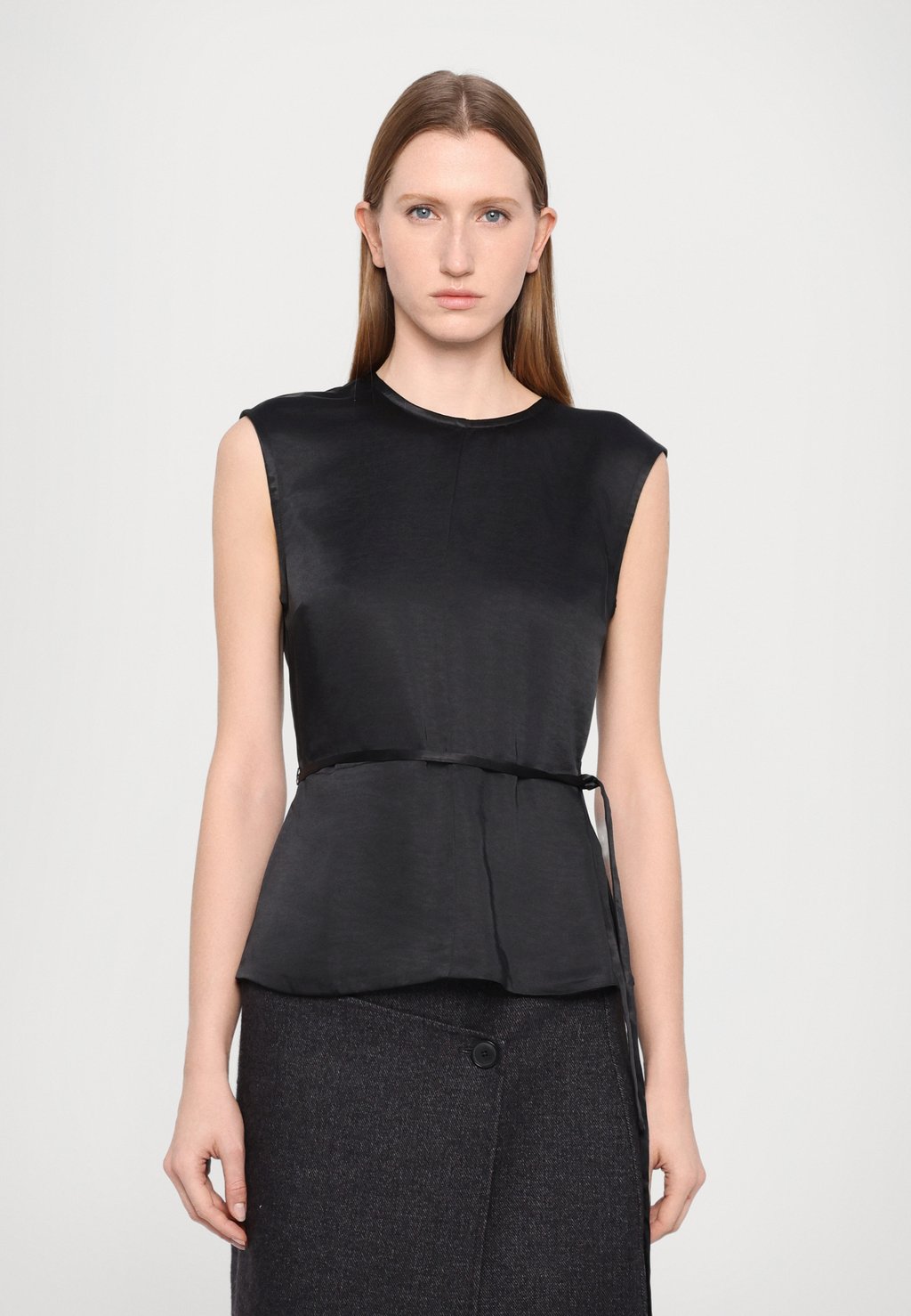 

Блуза CLEMENCE Proenza Schouler White Label, черный