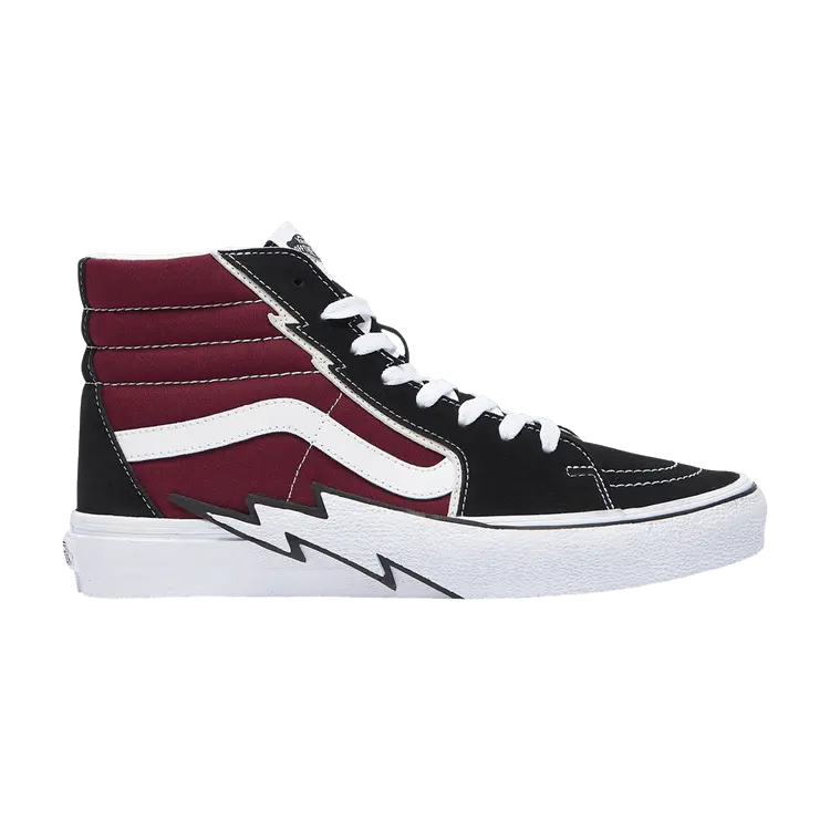 

Кроссовки Vans Sk8-Hi 'Bolt - Port Royale', красный