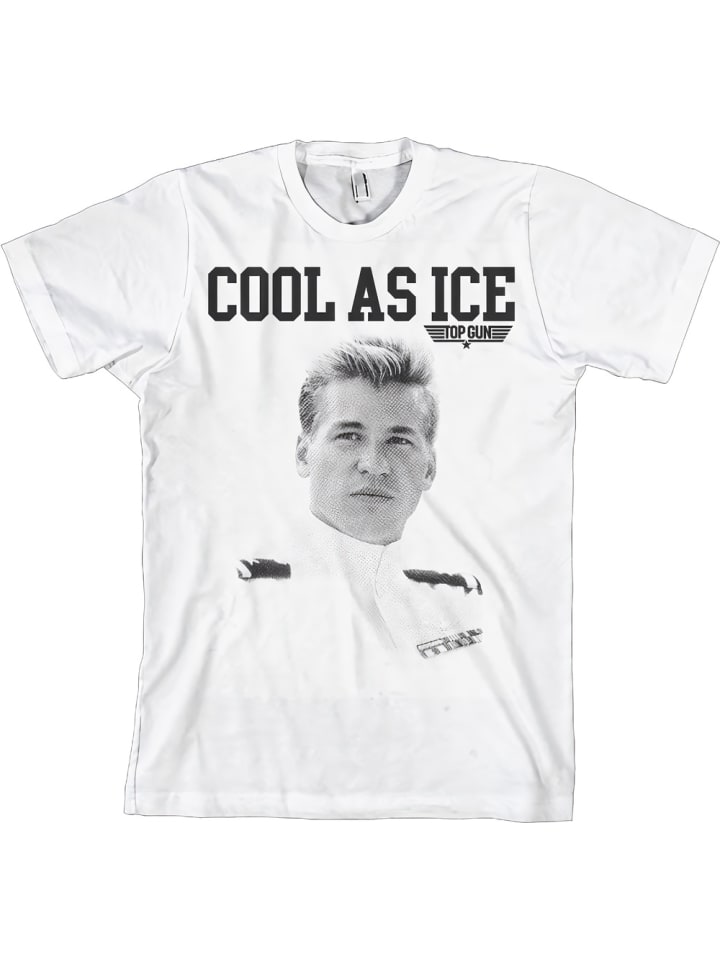 

Футболка Cool As Ice Big Tall T-Shirt белого цвета TOP GUN, Белый, Футболка Cool As Ice Big Tall T-Shirt белого цвета TOP GUN