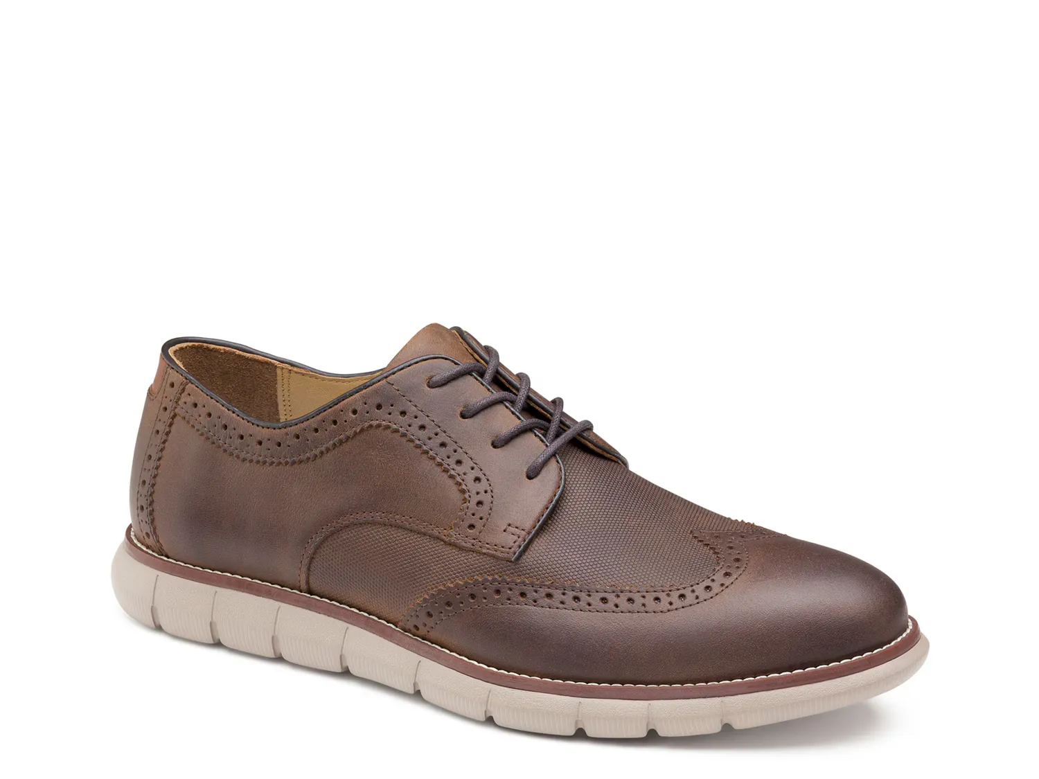 

Оксфорды Holden Wingtip Oxford Johnston & Murphy, цвет cognac