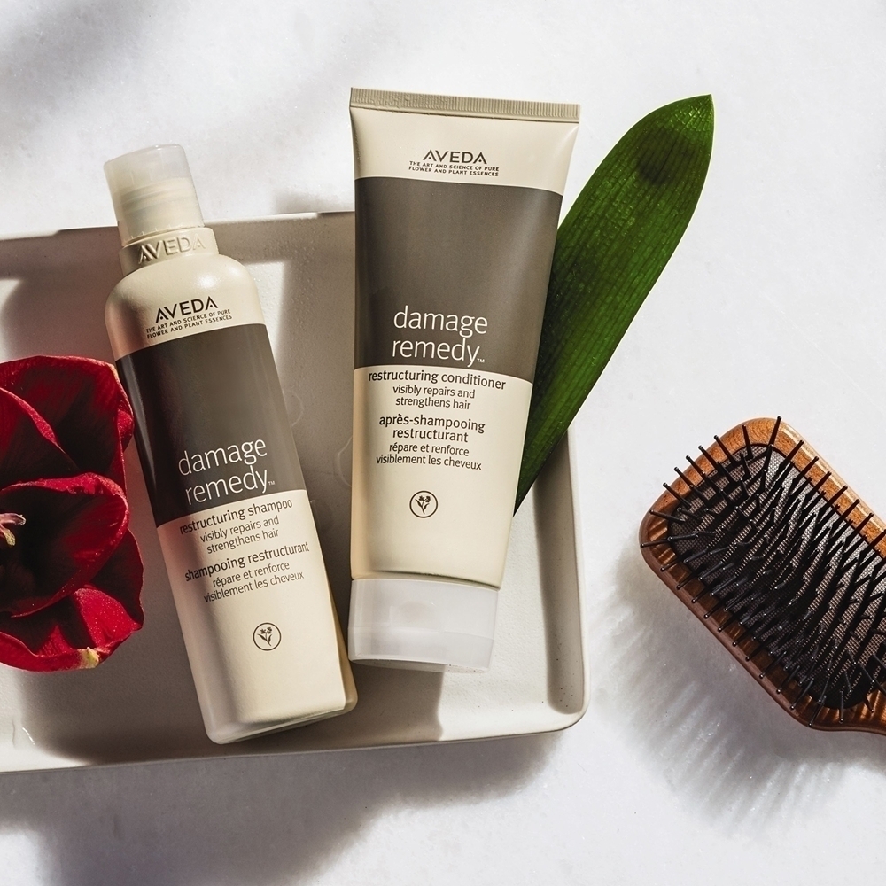 Кондиционер для восстановления поврежденных волос Damage Remedie Aveda, 200 мл — фото 4