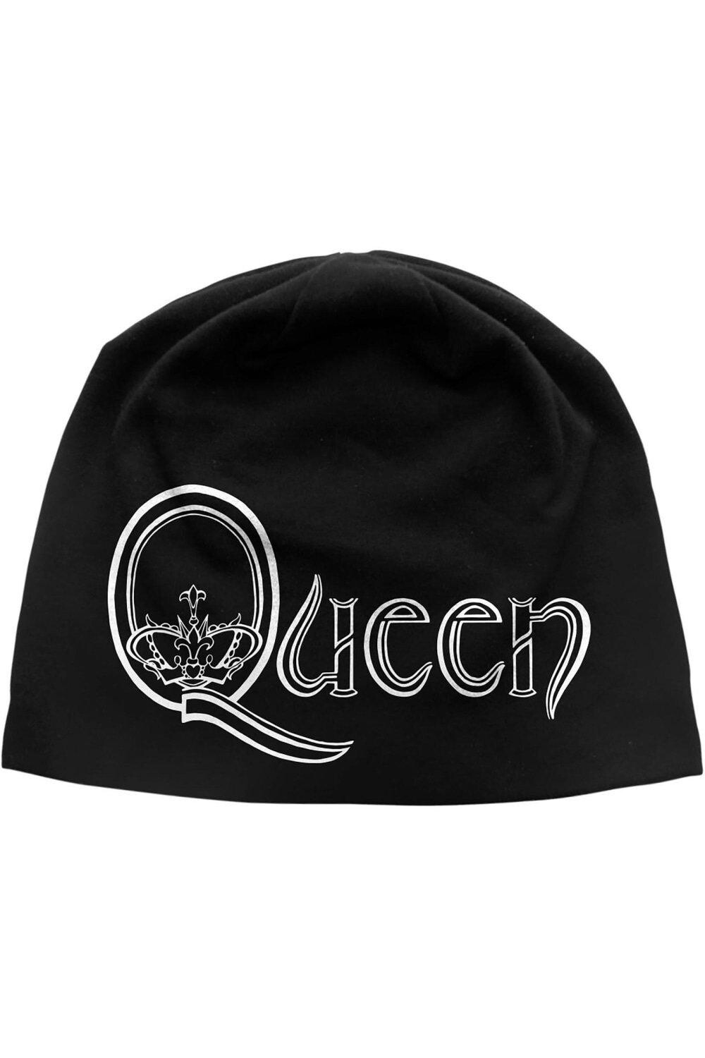 

Шапка-бини с логотипом Queen, черный
