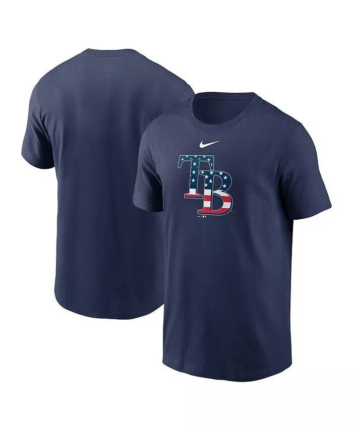 

Мужская темно-синяя футболка Tampa Bay Rays Americana Nike, синий