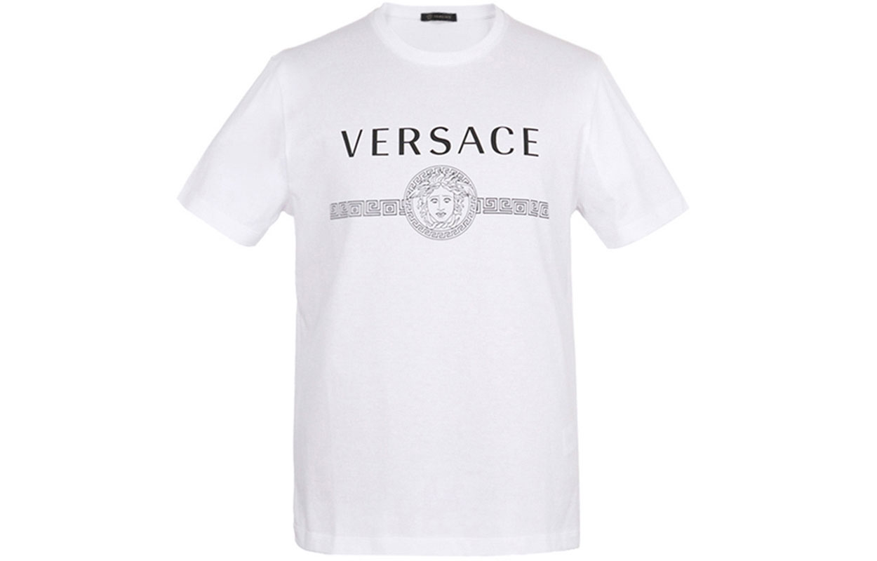 

Футболка с логотипом Medusa VERSACE, белый