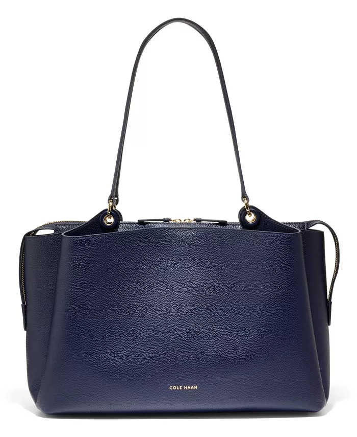 

Сумка-тоут Midtown Small Work Cole Haan, синий