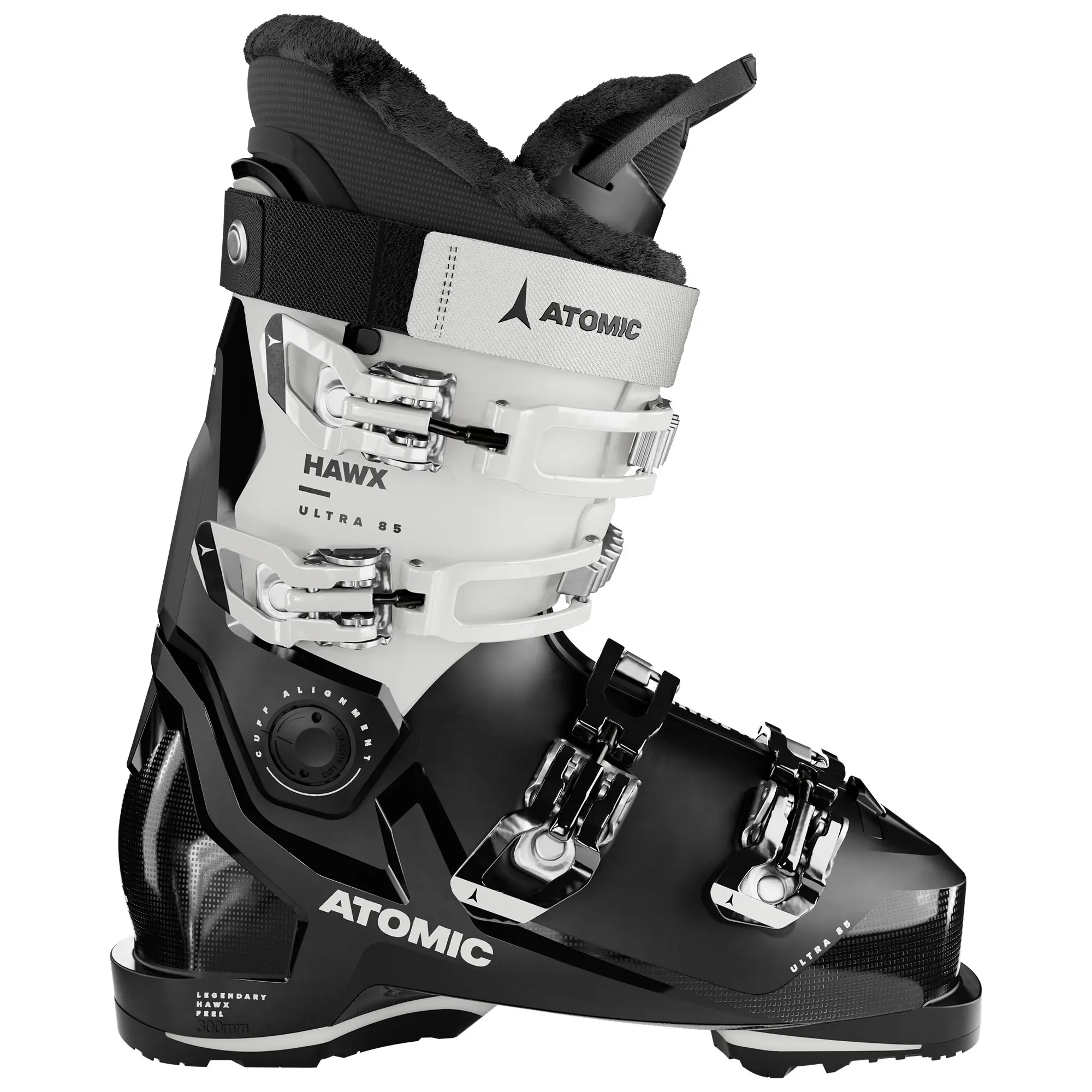 

Женские горнолыжные ботинки Hawx Ultra 85 W GripWalk '25 Atomic, Black/White